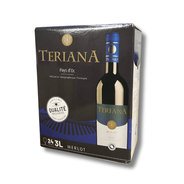 BIB Teriana Merlot rouge  3L - 12.5°